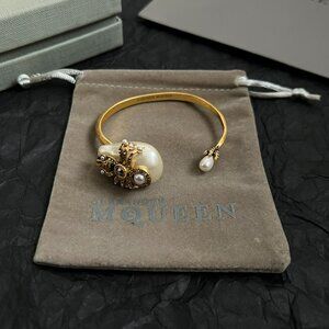 Alexander McQueen Open Bracelet